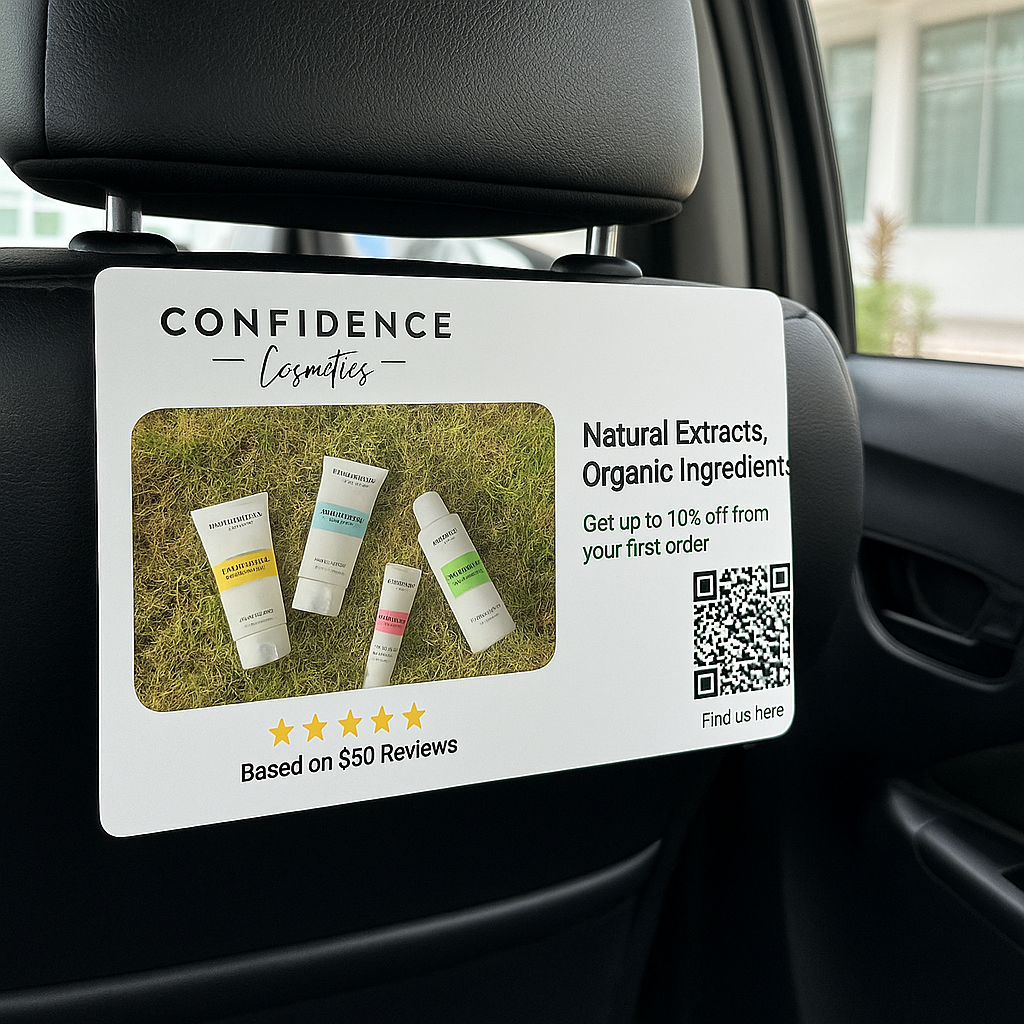 Digital ad placement with QR experience
